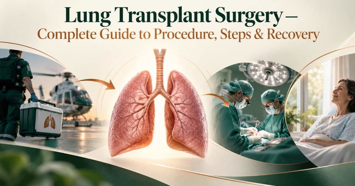 Lung Transplant Surgery: Complete Guide to Procedure, Steps & Recovery