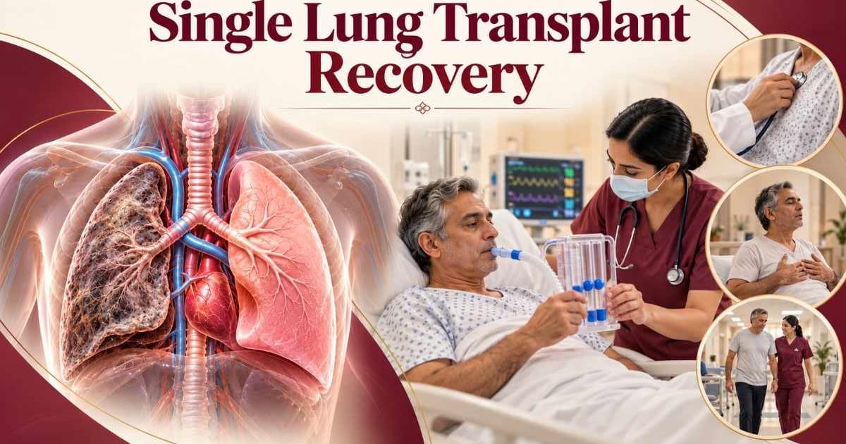 Single Lung Transplant Recovery