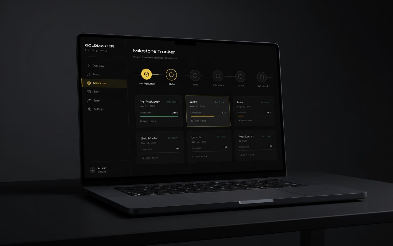 Goldmaster on MacBook