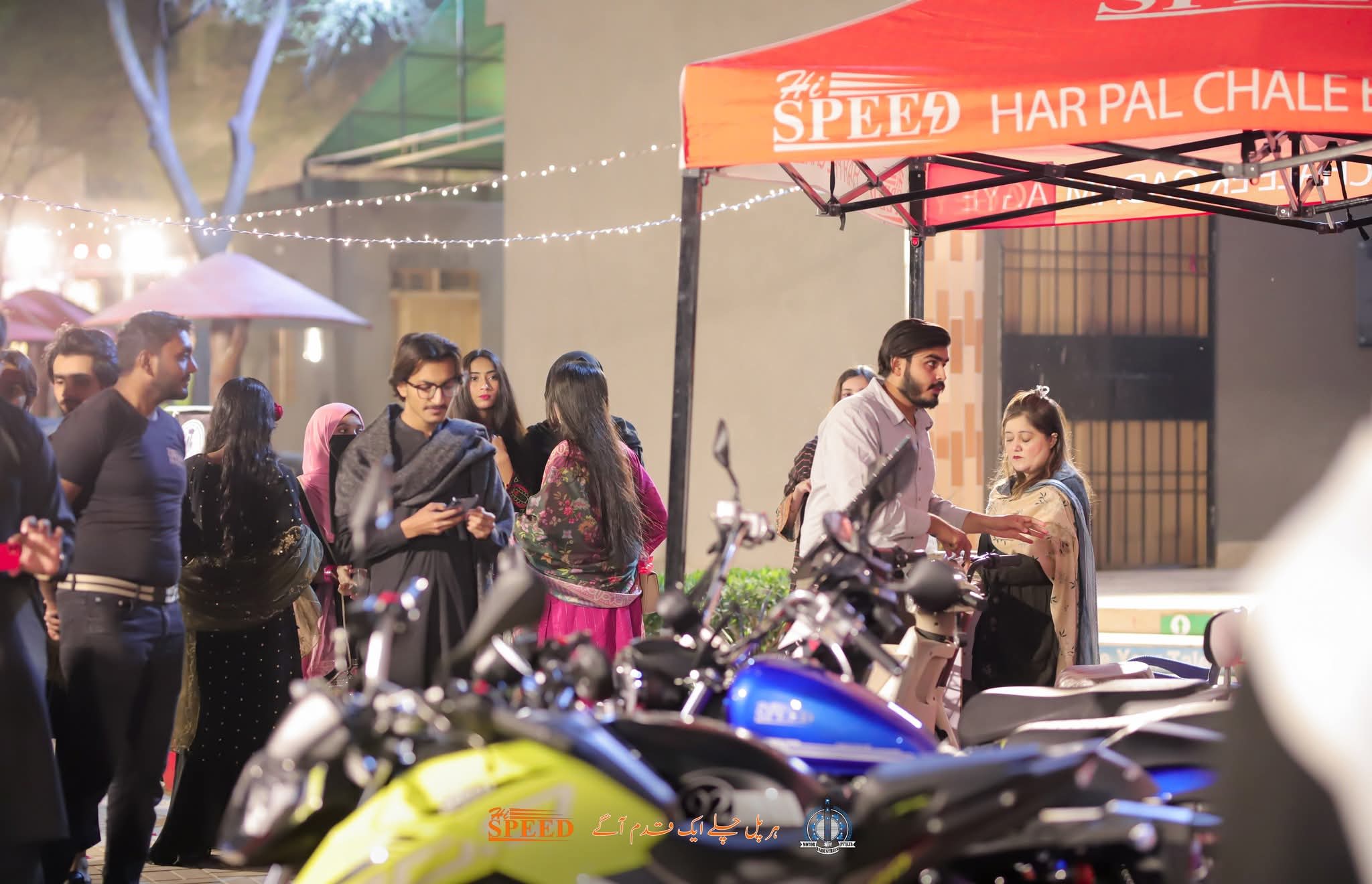 High Speed bike camp at Qawali Night