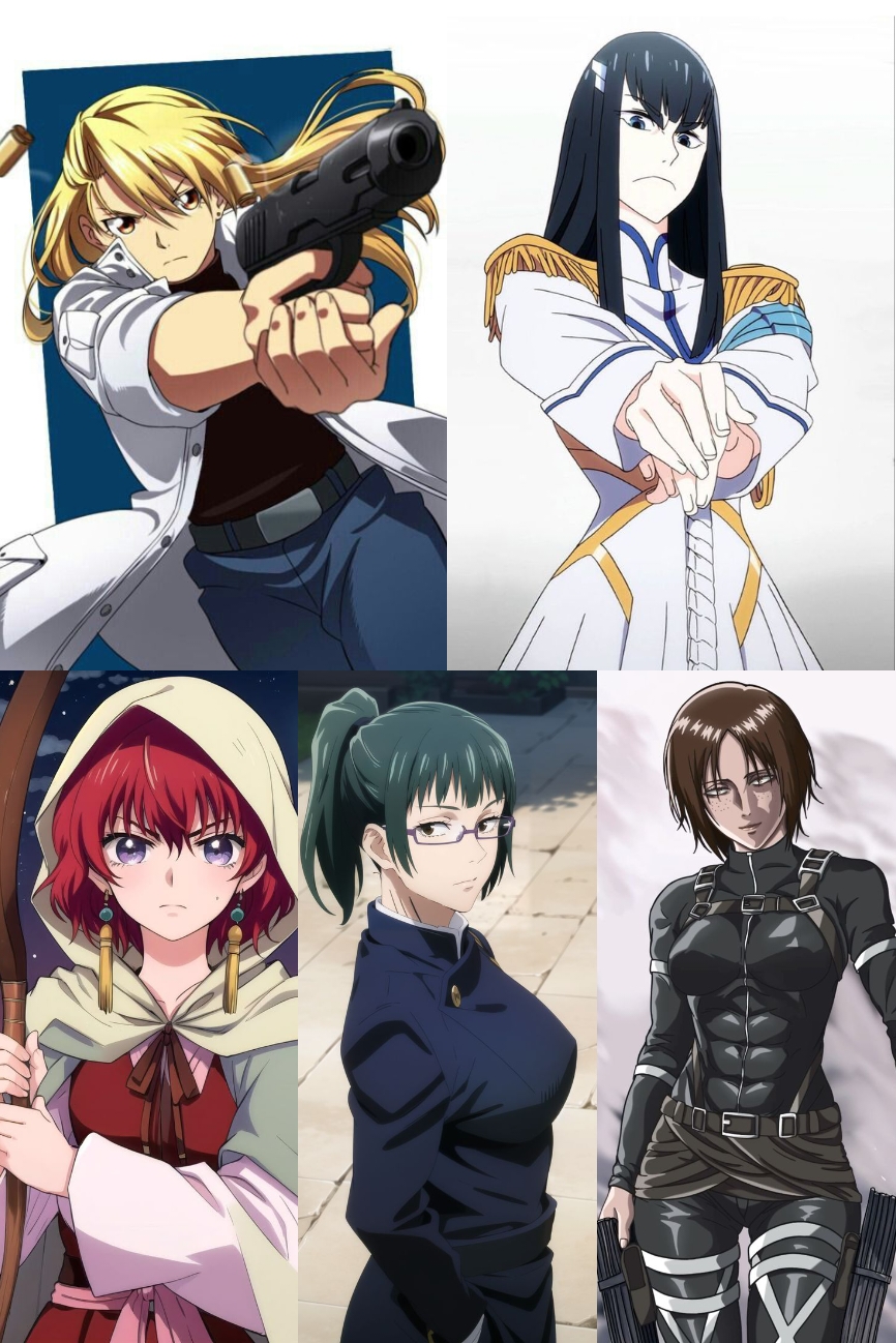 UNDERRATED: FIVE FEMALE CHARACTERS THAT DESERVE MORE PROPS.