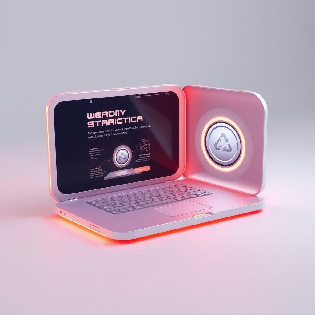 Interactive 3D Website Example