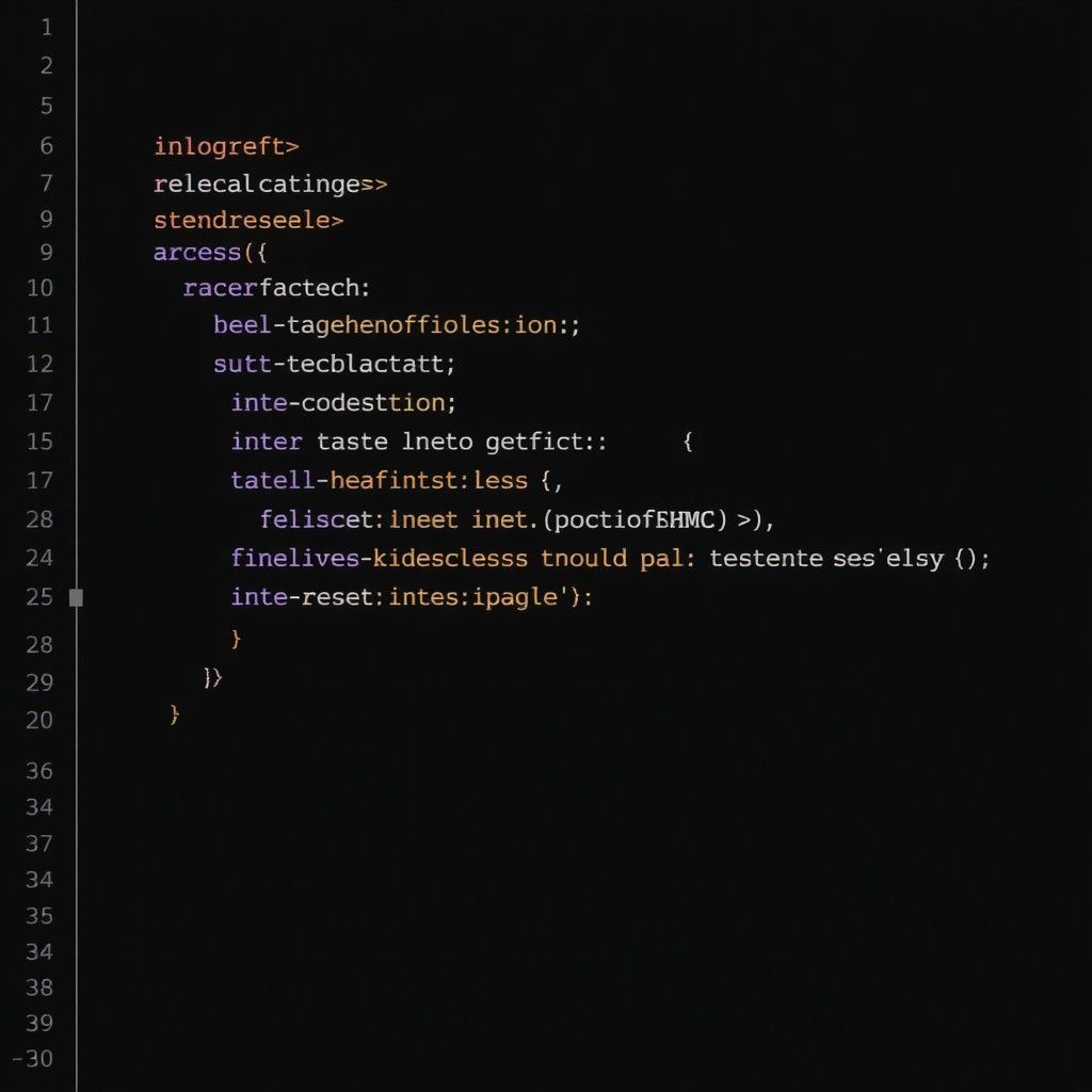 Code editor screenshot