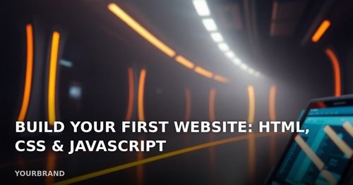 Build Your First Website: HTML, CSS & JavaScript