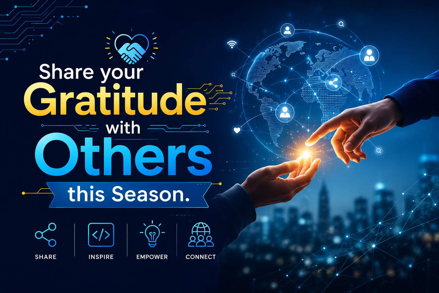 Share your Gratitude with Others this Season