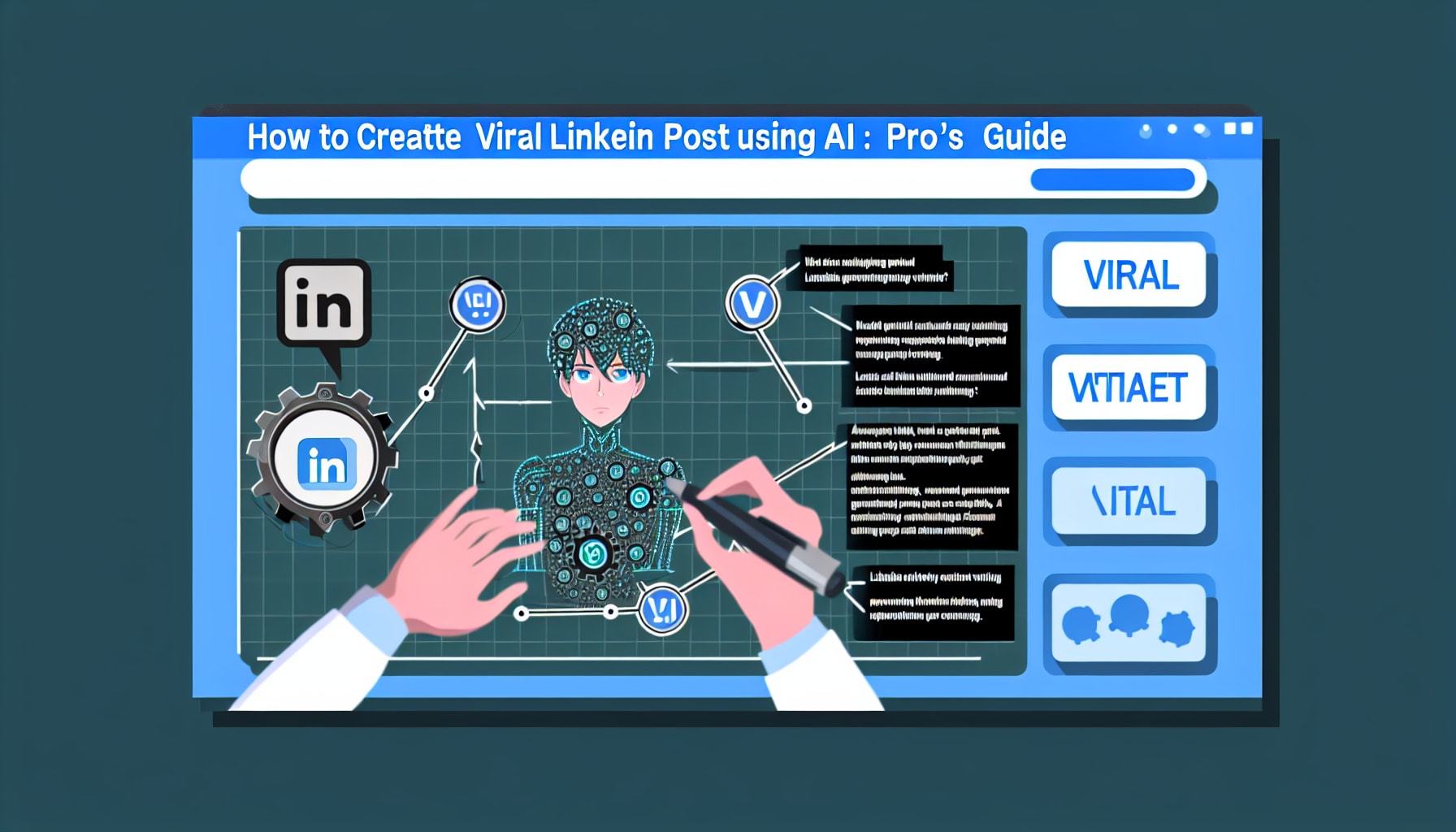 How to Create Viral LinkedIn Posts Using AI: A Pro's Guide