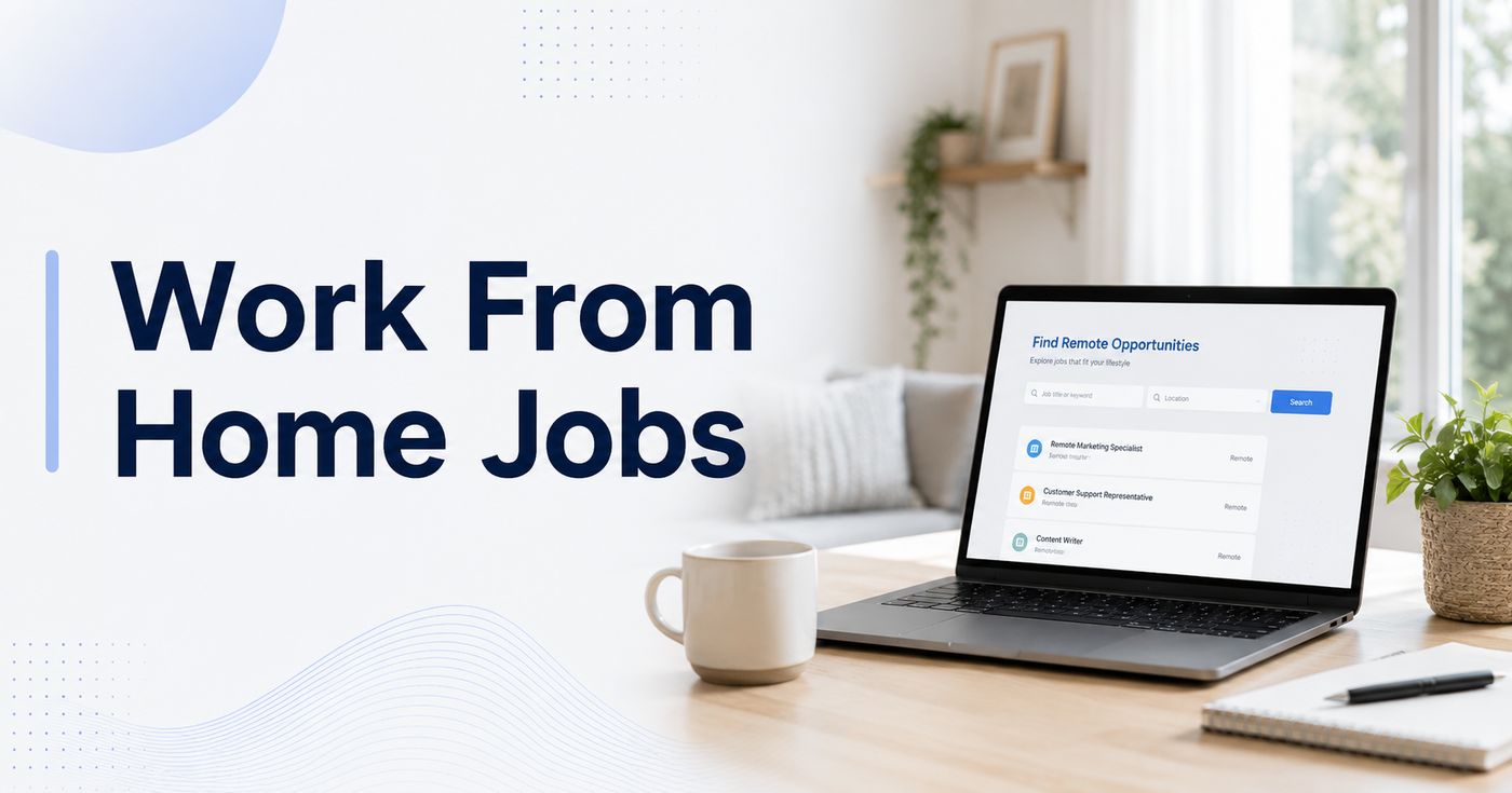 Work From Home Jobs