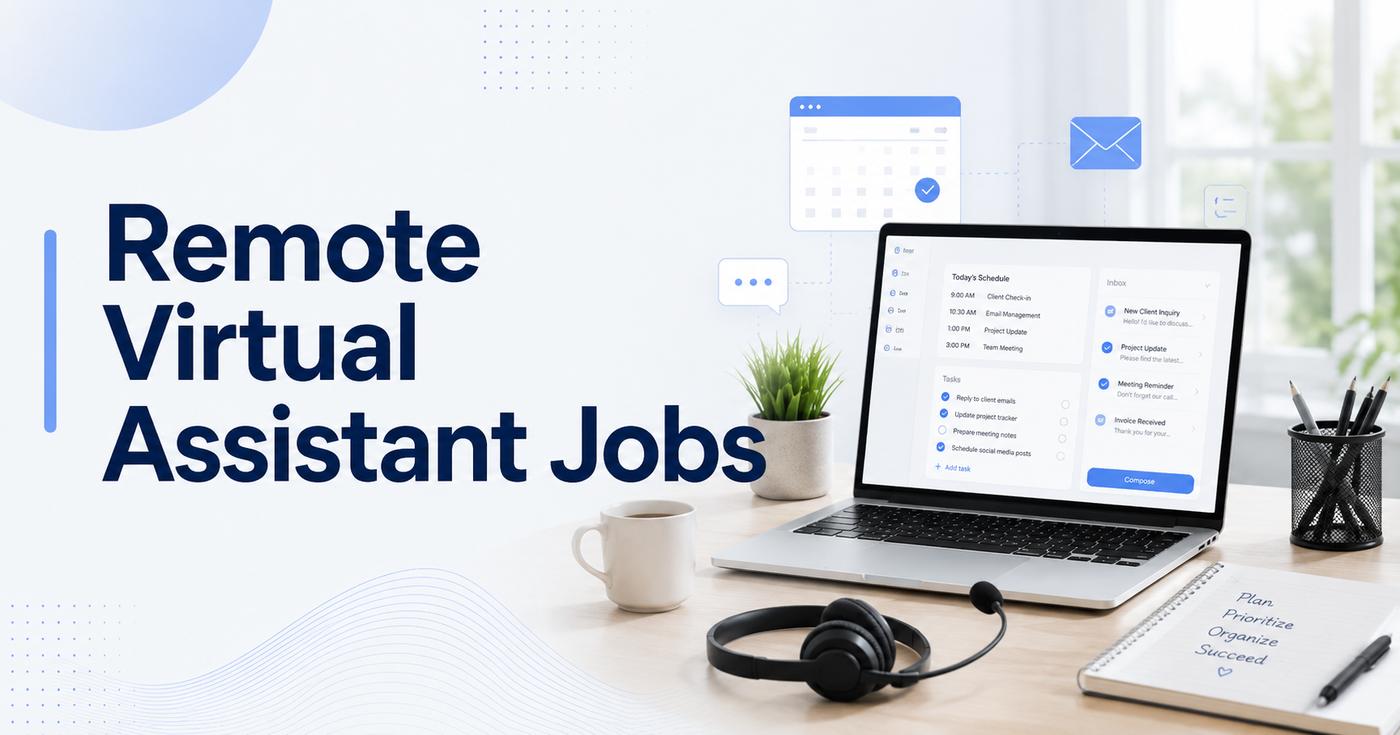 Remote Virtual Assistant Jobs