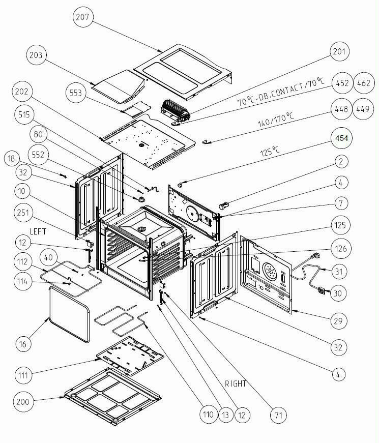thumbnail image 2 of Bush Genuine 2600W Oven Grill Heater Element - Top Dual Grill For Select Models 2 of 6