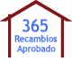 Recambio aprobado por 365 Recambios