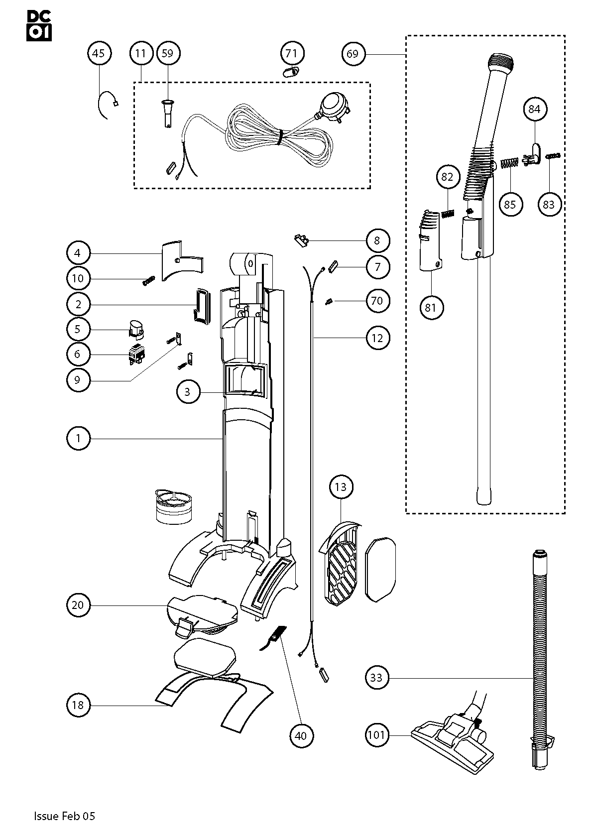 Dyson Dc04 Spare Parts Diagram Reviewmotors.co