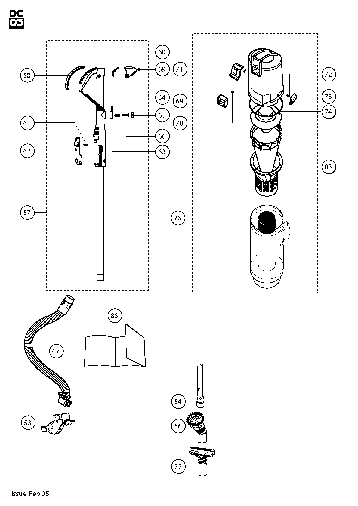 Dyson Dc04 Spare Parts Diagram Reviewmotors.co