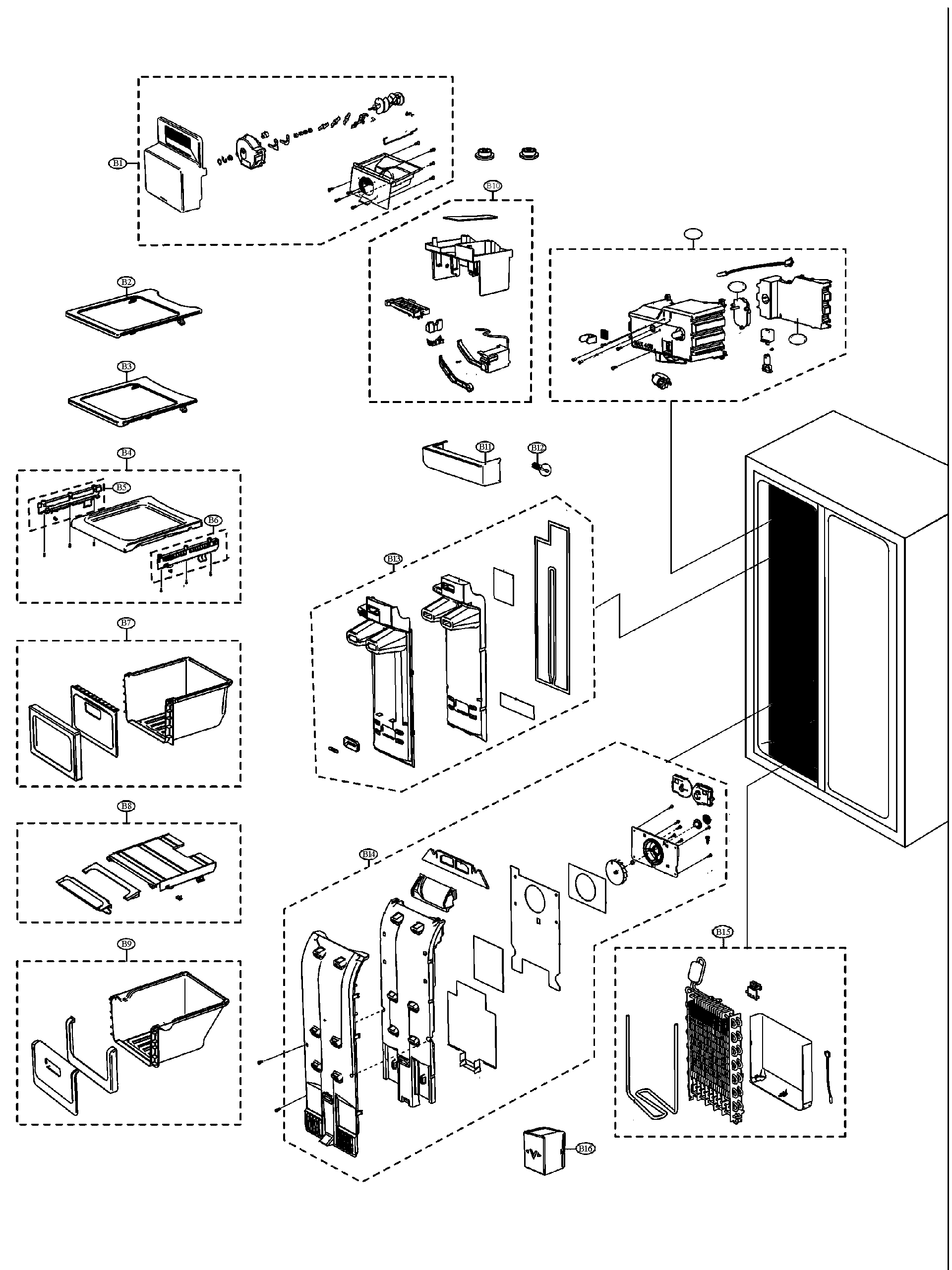 Samsung Refrigerator, Diagram, Refrigerator Parts vlr.eng.br