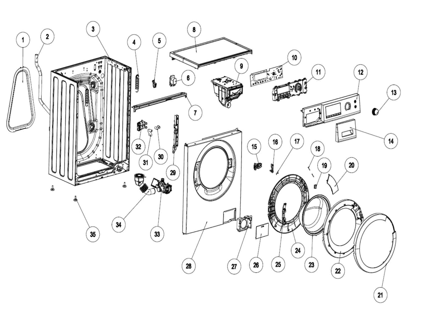Hisense Washing Machine Spare Parts Uk Reviewmotors.co