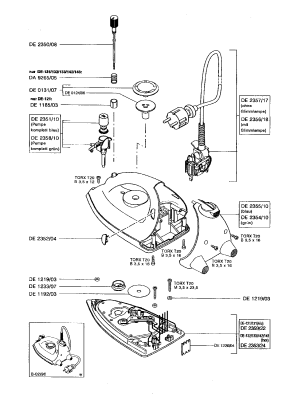Rowenta DE131 Small Appliance Spares | BuySpares