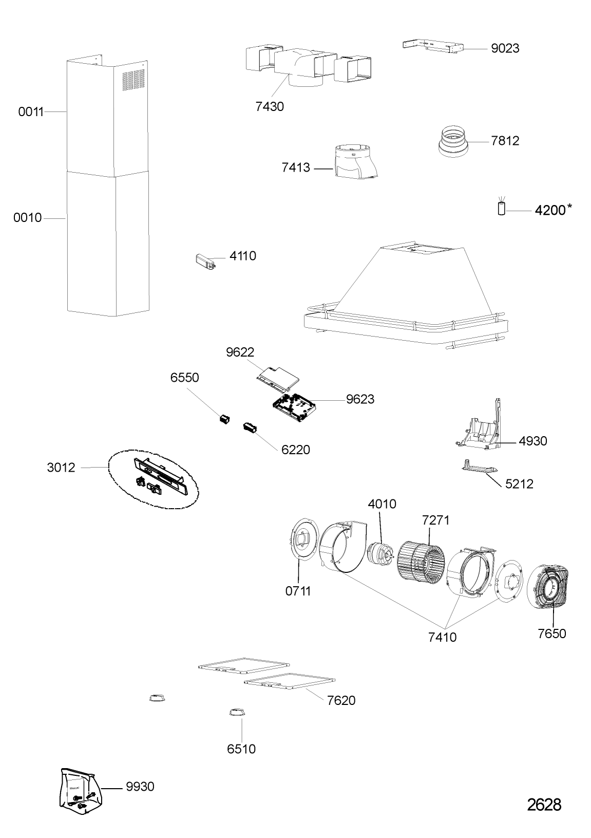 Whirlpool Dunstabzugshaube | Ersatzteile & Zubehör 