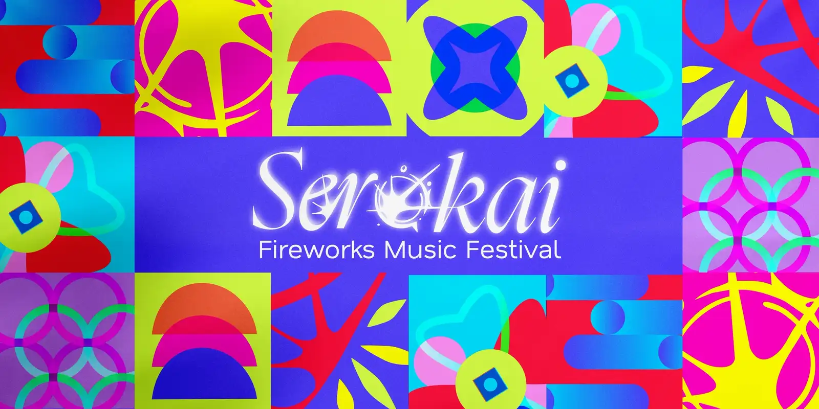 Identidad visual y branding para Serokai — festival de música en Dubái