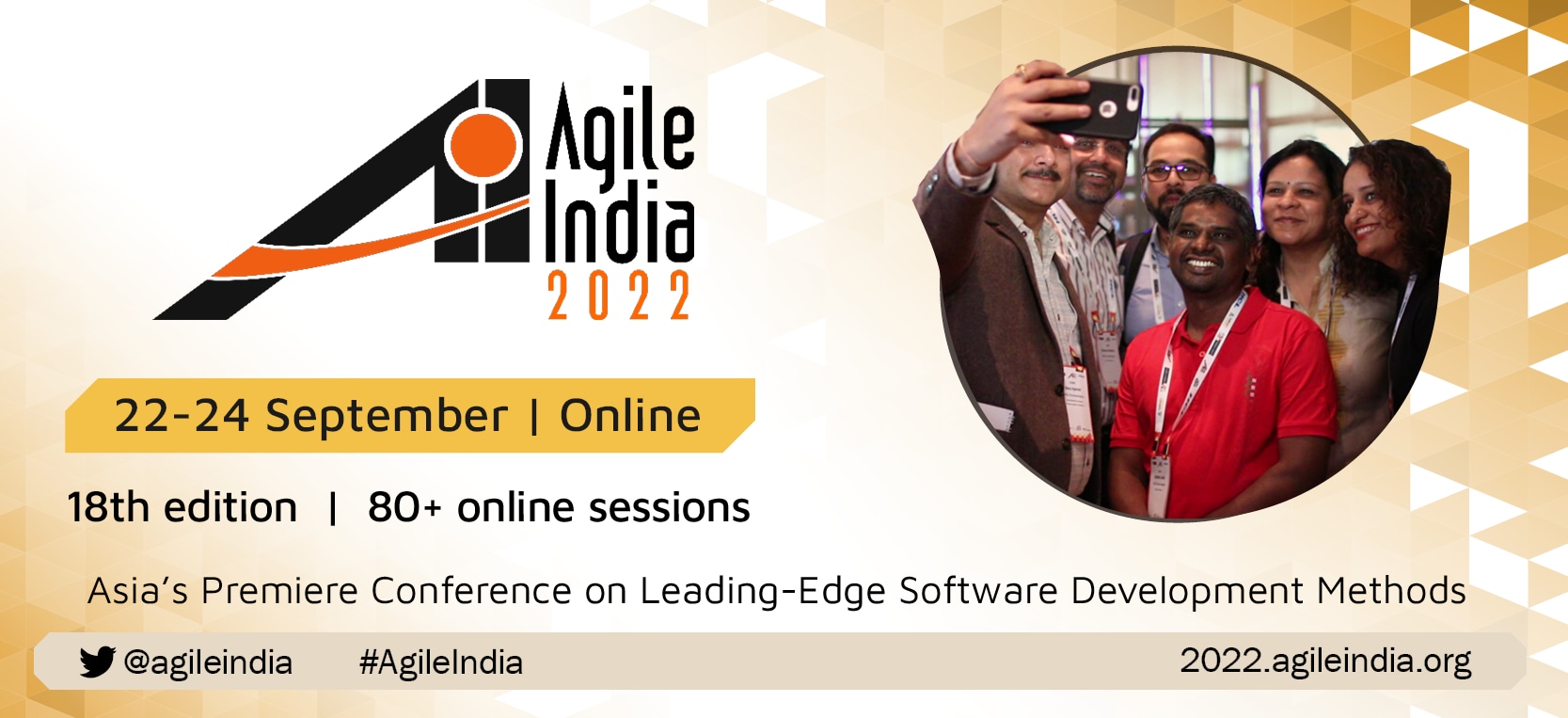 Agile India 2022 Banner