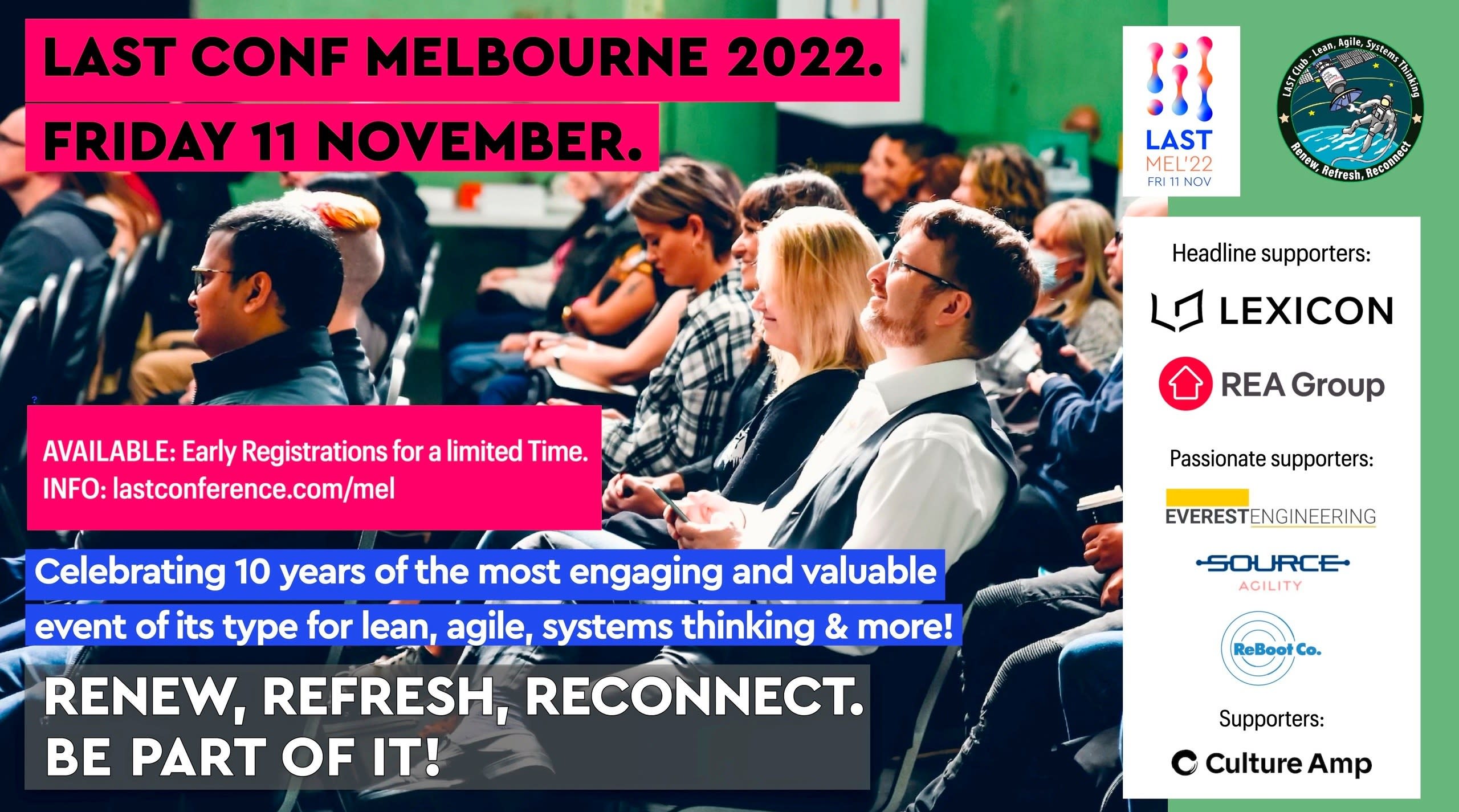LAST Conference Melbourne 2022 Banner