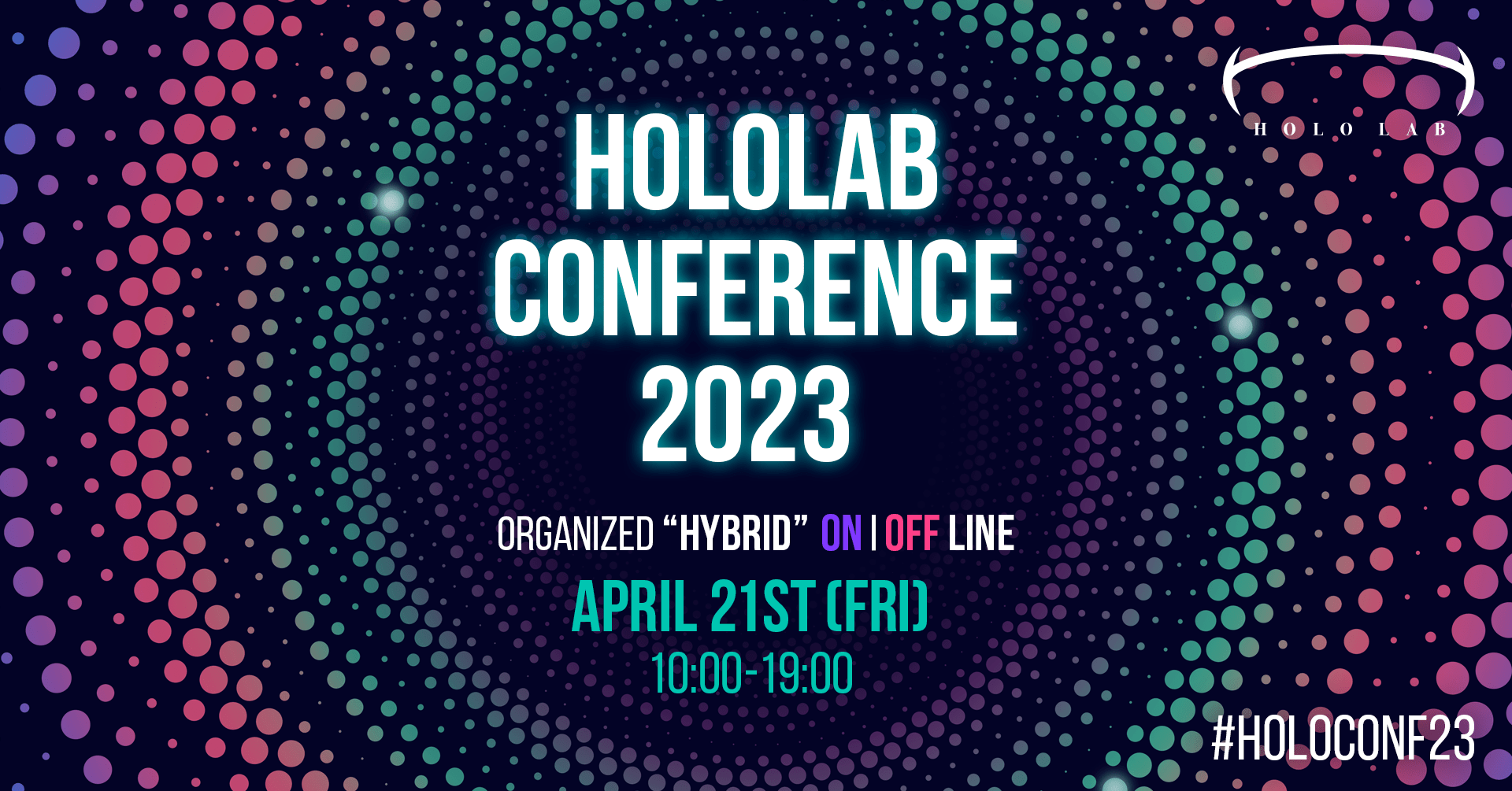 HoloLab Conference 2023 Banner