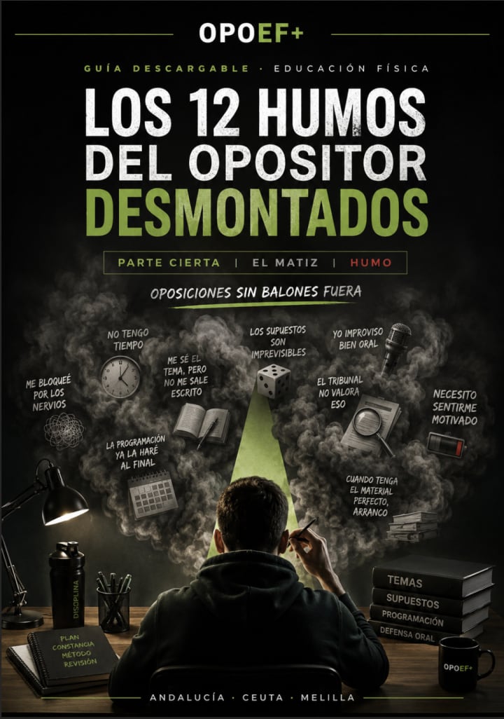 Vista previa de la guía Los 12 humos del opositor