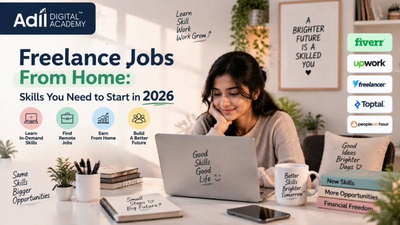Freelance Jobs From Home: Skills You Need to Start in 2026