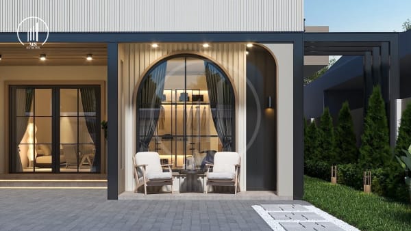 Image of Modern house in town - HSMP1741