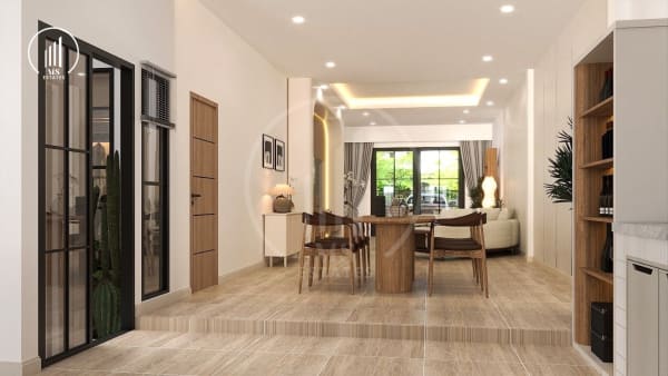 Image of Modern house in town - HSMP1741