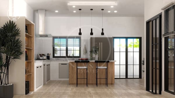 Image of Modern house in town - HSMP1741