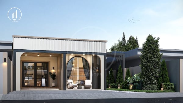 Image of Modern house in town - HSMP1741