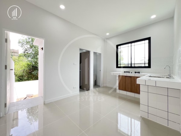 Main image of Minimalist-style house , Soi Pracharuamjai (Bo Rae) - HSWC2447