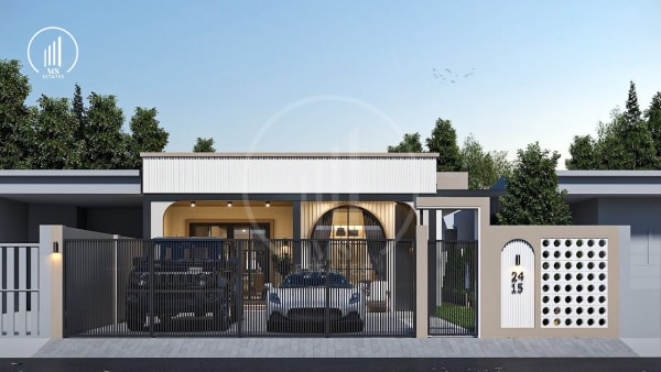Image of Modern house in town - HSMP1741