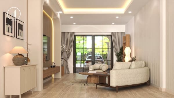 Image of Modern house in town - HSMP1741