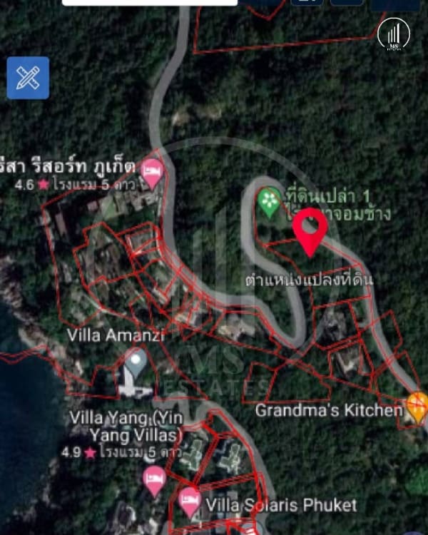 Main image of Exclusive Seaview Land in Kamala  - LSKM1376