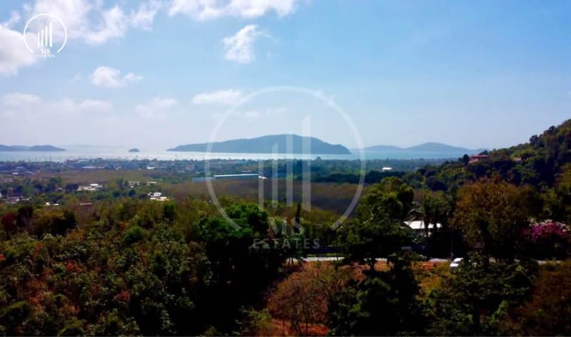 Image of the Listing Land for Sale! 1 Rai Seaview-Mountain View, Chalong - LSCL2830 in Chalong