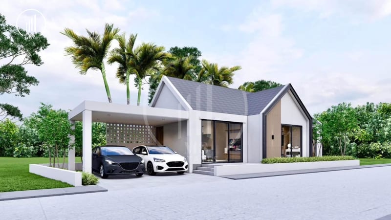 Image of the Listing Brand new single house - HSWC2034 in Wichit