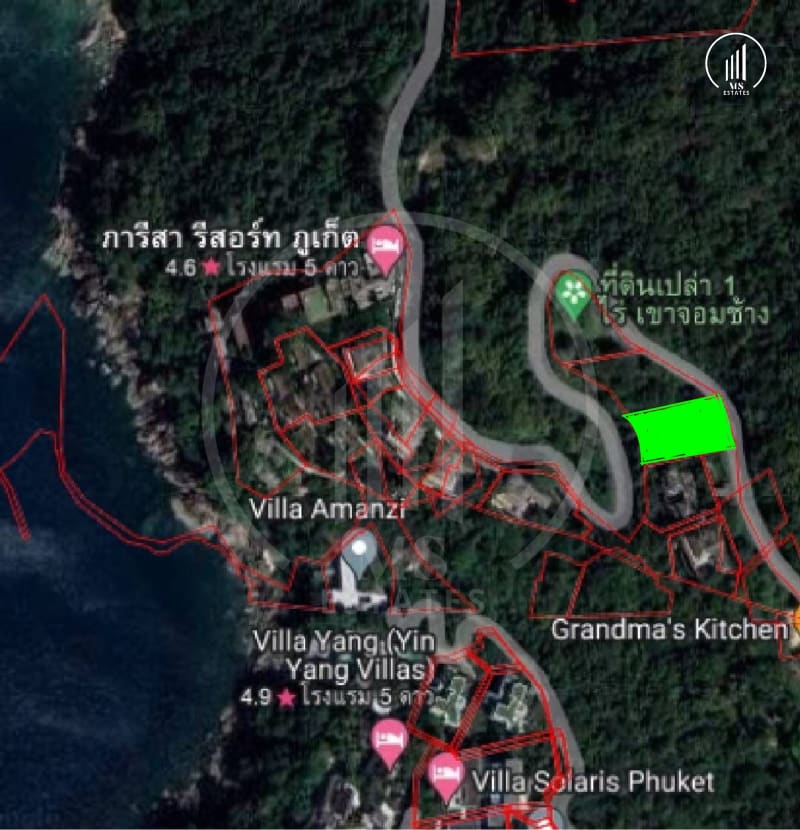 Image of the Listing Exclusive Seaview Land in Kamala  - LSKM1376 in Kamala