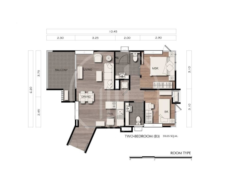 Image of the Listing Centrio Condominium - CSMP2865 in Phuket Town