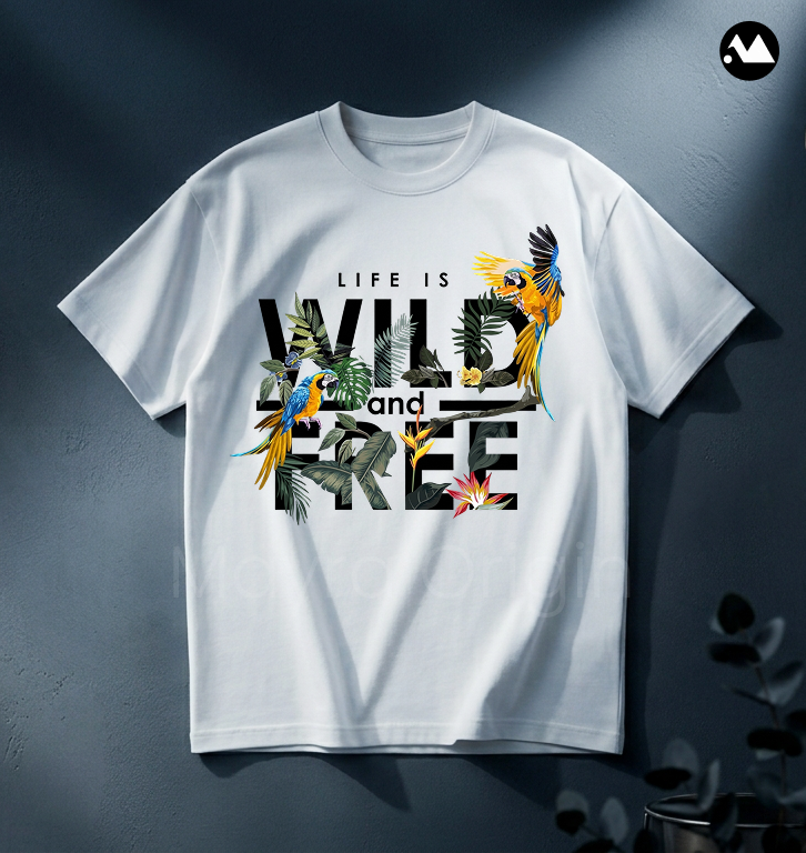 Wild Life Drop Shoulder T-shirt