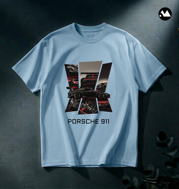 Porsche 911 GT3 Drop Shoulder T-shirt