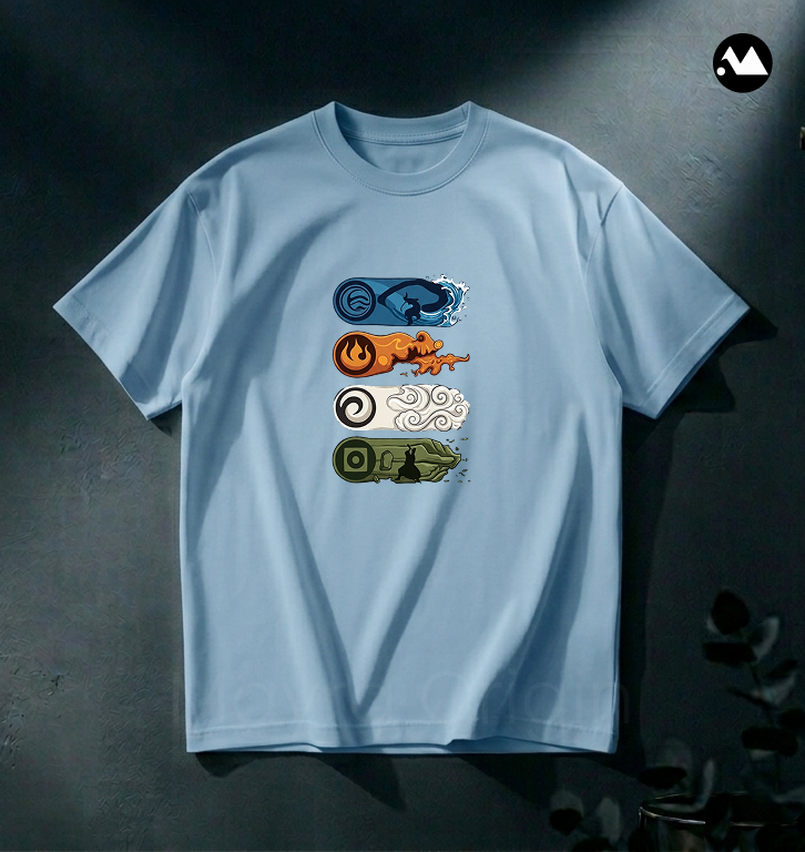 The Four Elements Drop Shoulder T-shirt