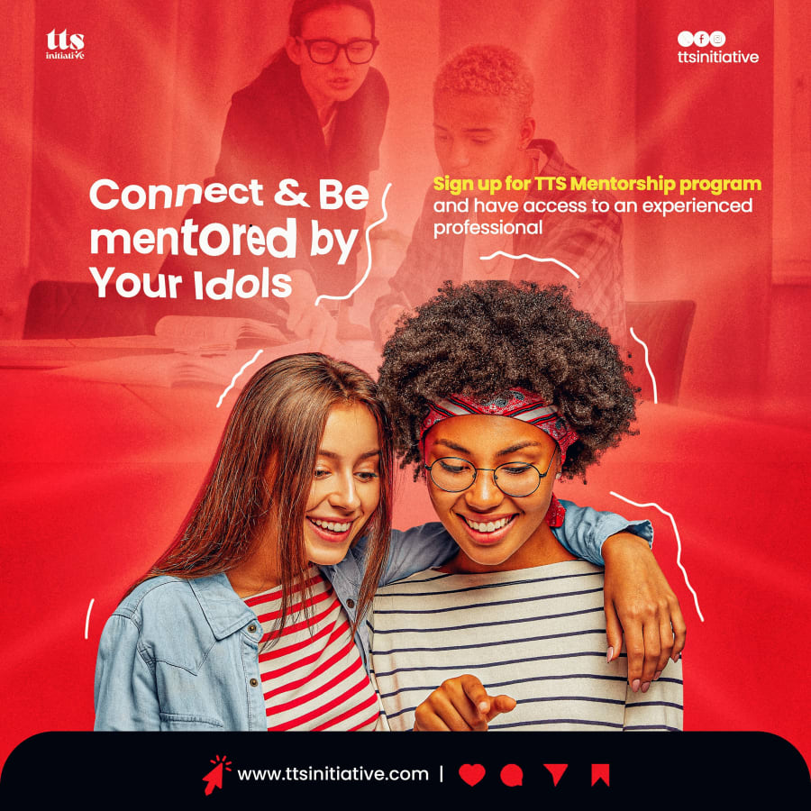 A Youth Connect poster: two young women sharing headphones