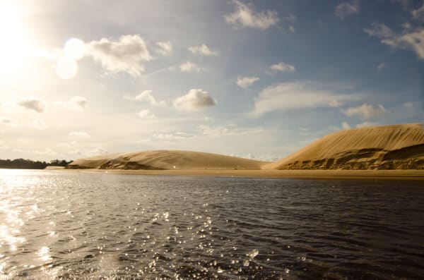 Brazil Dunes by Water · Daniel Stanford