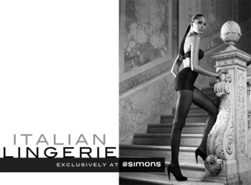 Sabrina Jales — Simons Lingerie — Art Direction Daniel Stanford