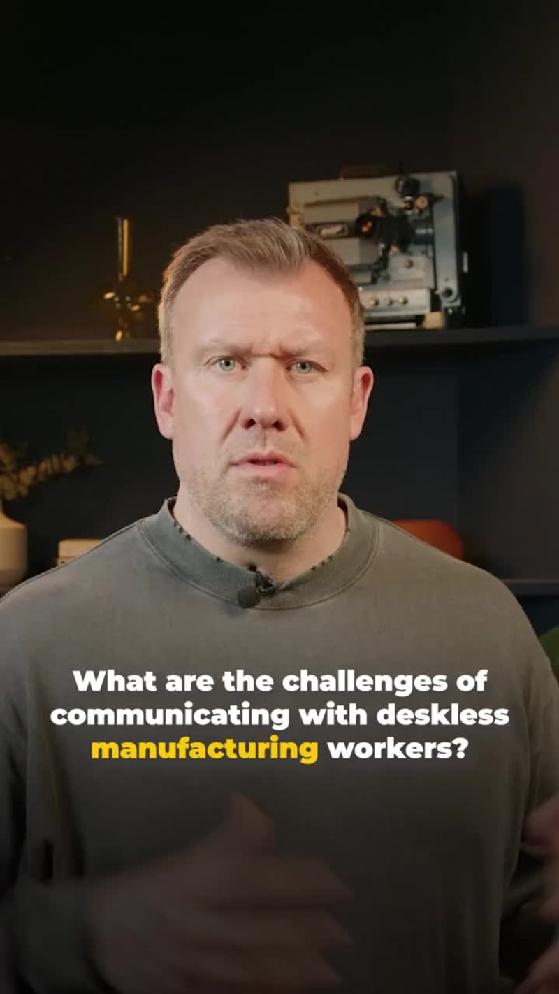 Enhancing Communication in Modern Manufacturing