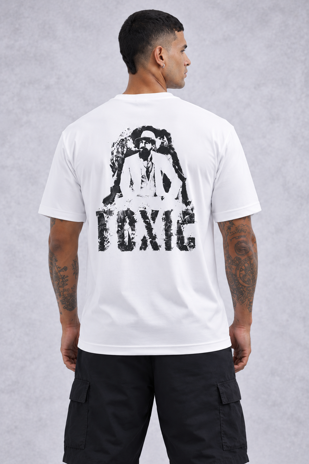 Toxic Printed T-shirt White - Polo - Unisex
