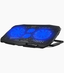 Gigamax Plus Laptop Cooling Pad, 4 Fans, LED Lighting, 2020 product photo 1