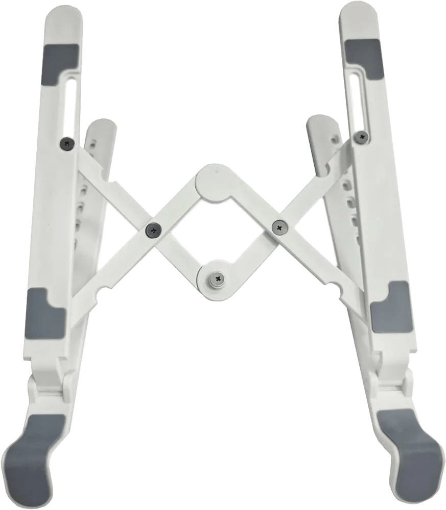 Laptop Folding Desktop Stand Gigamax Plus, 7-levels, White, GM-11 product photo 1