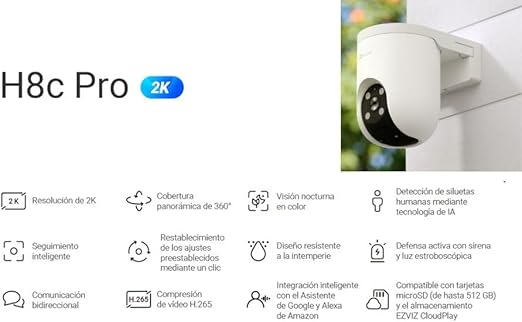 EZVIZ H8c Pro 2K product photo 1