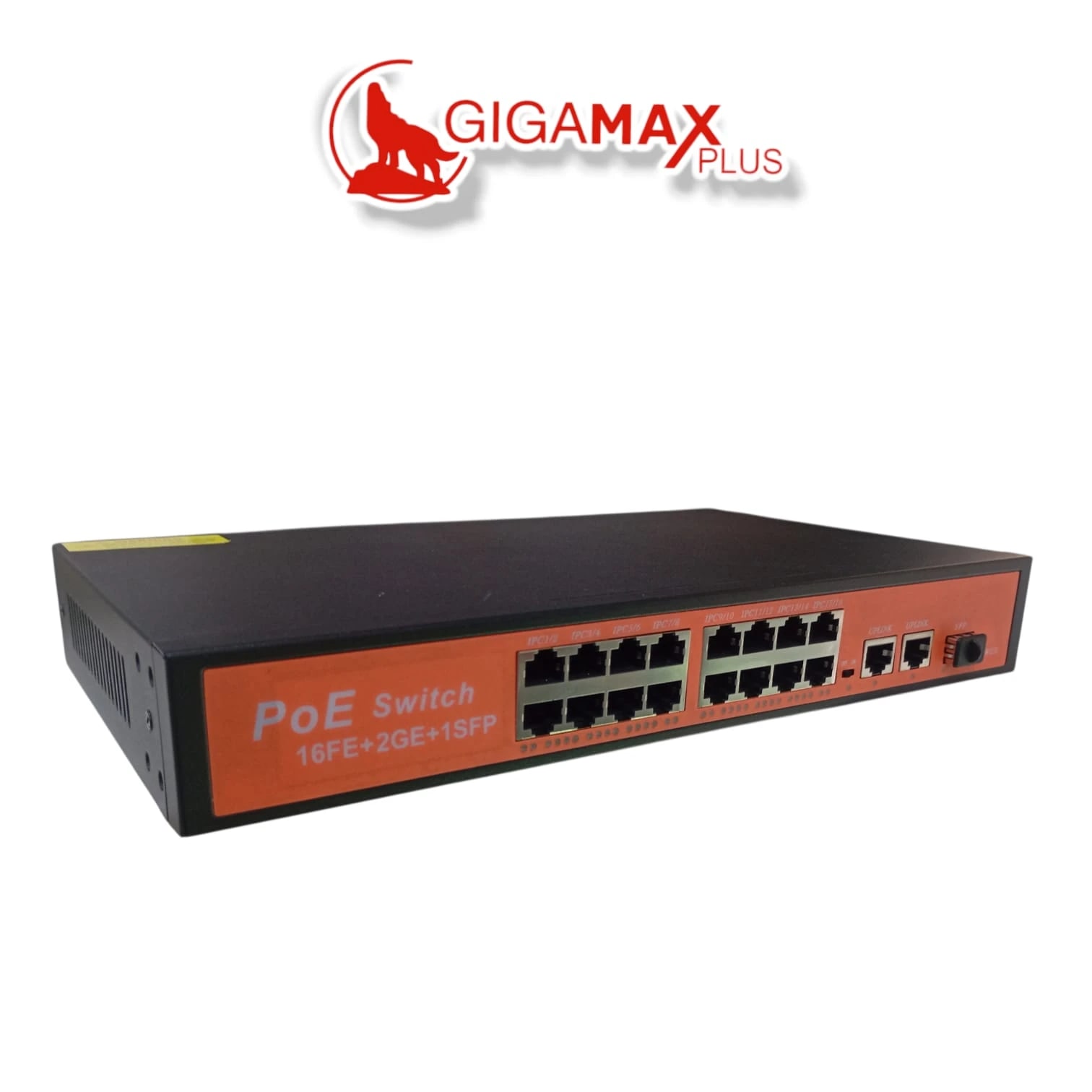 SWITCH Gigamaxplus 16PORT (POE)  10/100/1000 product photo 1